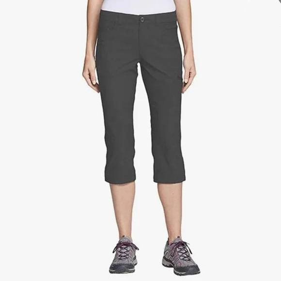 Eddie Bauer Pants - Eddie Bauer Ladies' Capri GRAY‎